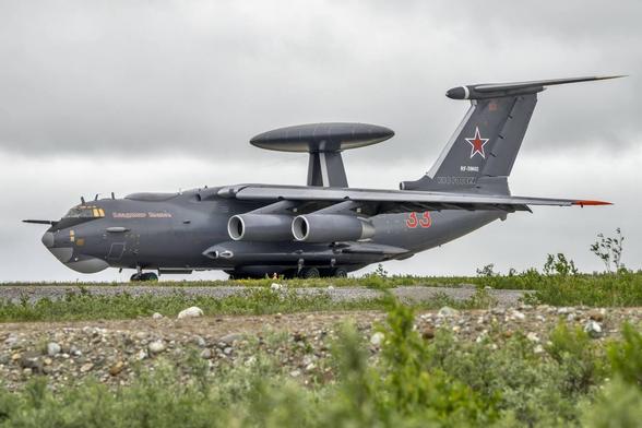 A russian Ilyushin-Beriev A-50U: RF-94268 AWACS (stock image)